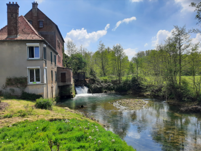 La Lys à Dennebroeucq et le Moulin de la pisciculture